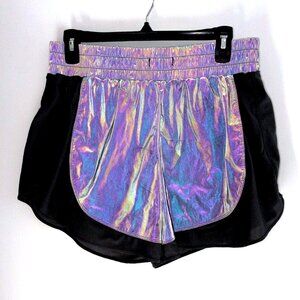 Curves N Combat Boots Reflective Running Shorts XL no drawstring